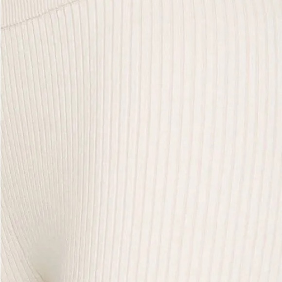 Good American Lettuce Edge Baby Flare Knit Pants - Picture 3 of 4